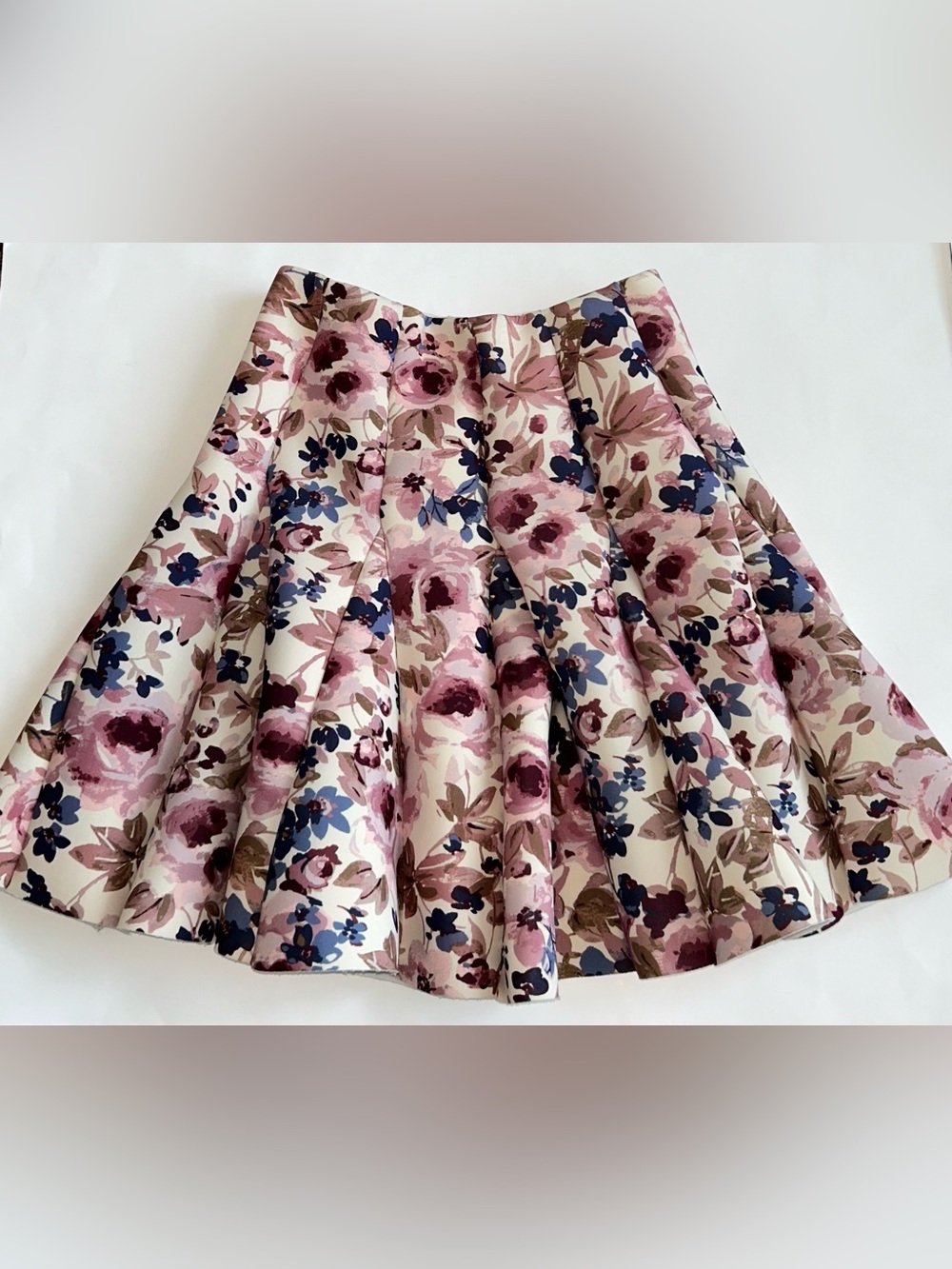 LC Lauren Conrad Floral Circle Skirt